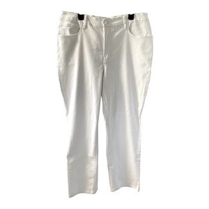 Good American High Rise Straight Jeans